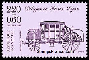 Timbre France Yvert 2578 - France Scott
