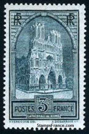 Timbre France Yvert 259 - France Scott 247