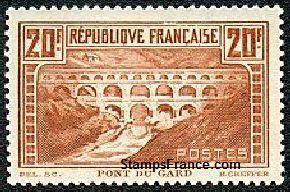 Timbre France Yvert 262 - France Scott 253