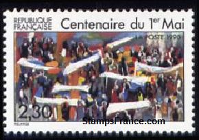 Timbre France Yvert 2644