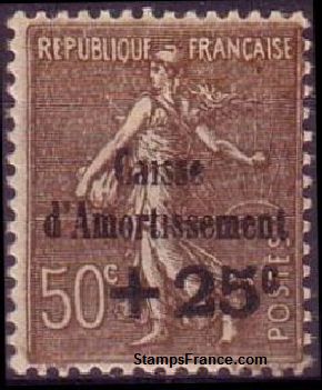 Timbre France Yvert 267 - France Scott B36