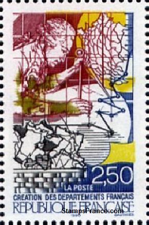 Timbre France Yvert 2670