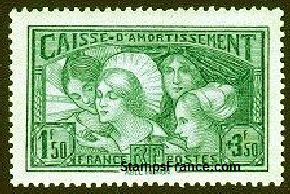 Timbre France Yvert 269 - France Scott B38