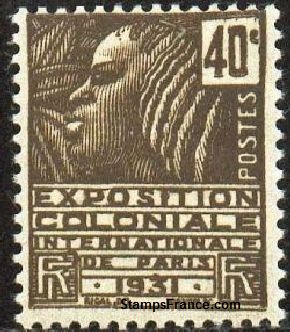 Timbre France Yvert 271 - France Scott 259