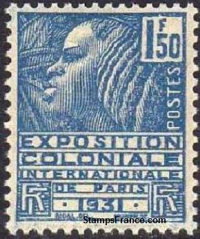 Timbre France Yvert 273 - France Scott 261