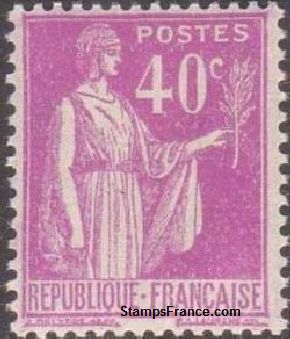 Timbre France Yvert 281 - France Scott 265