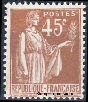 Timbre France Yvert 282 - France Scott 266