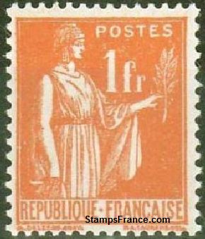 Timbre France Yvert 286 - France Scott 277