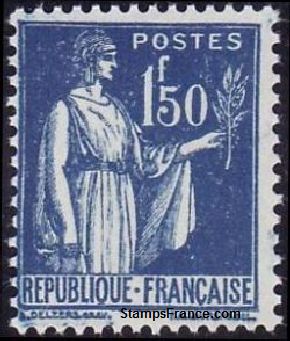 Timbre France Yvert 288 - France Scott 282