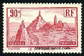 Timbre France Yvert 290 - France Scott 290