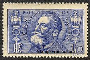 Timbre France Yvert 319 - France Scott 314