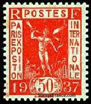 Timbre France Yvert 325 - France Scott 318