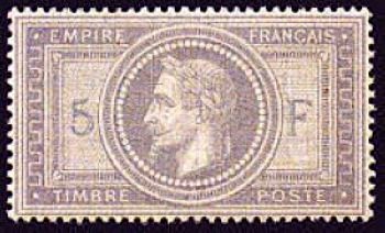 Timbre France Yvert 33 - France Scott 37