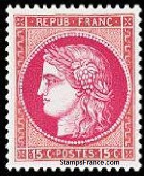 Timbre France Yvert 349 - France Scott 329b