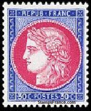 Timbre France Yvert 350 - France Scott 329c