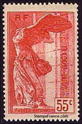 Timbre France Yvert 355 - France Scott B67