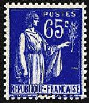 Timbre France Yvert 365 - France Scott 271