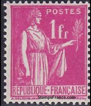 Timbre France Yvert 369 - France Scott 278