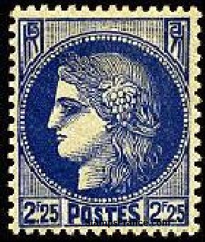 Timbre France Yvert 374 - France Scott 337