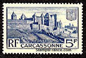 Timbre France Yvert 392 - France Scott 345