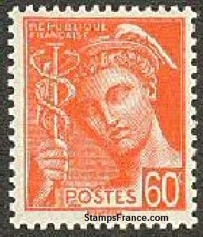 Timbre France Yvert 415 - France Scott 367