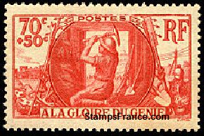 Timbre France Yvert 423 - France Scott B82