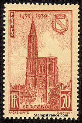 Timbre France Yvert 443 - France Scott 391