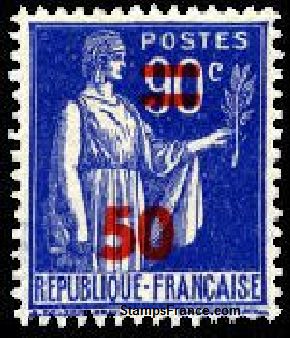 Timbre France Yvert 482 - France Scott 406