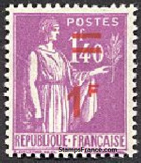 Timbre France Yvert 484 - France Scott 408