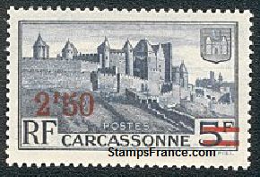 Timbre France Yvert 490 - France Scott 411