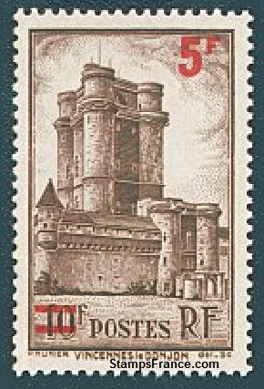 Timbre France Yvert 491 - France Scott 412