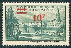 Timbre France Yvert 492 - France Scott 413
