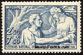 Timbre France Yvert 498 - France Scott B113