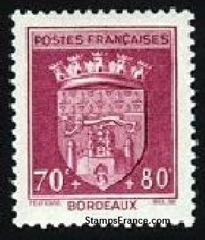 Timbre France Yvert 529 - France Scott B120