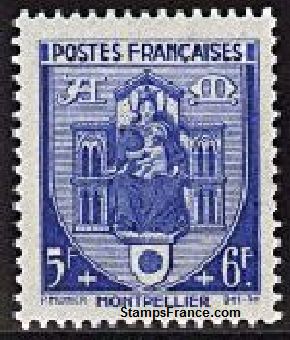 Timbre France Yvert 536 - France Scott B127