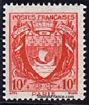 Timbre France Yvert 537 - France Scott B128