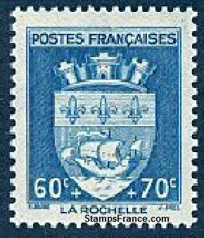 Timbre France Yvert 554 - France Scott B136