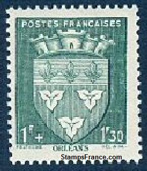 Timbre France Yvert 556 - France Scott B138