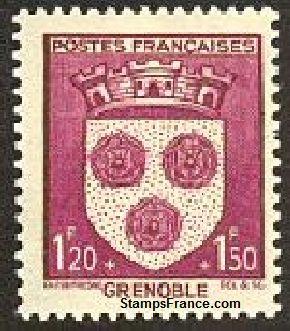 Timbre France Yvert 557 - France Scott B139