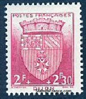 Timbre France Yvert 559 - France Scott B141