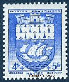 Timbre France Yvert 562 - France Scott B144