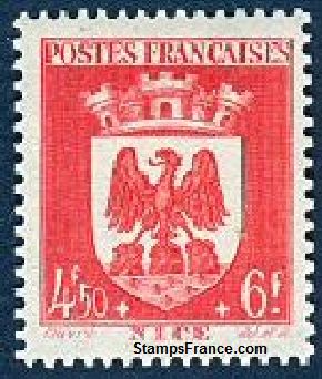 Timbre France Yvert 563 - France Scott B145