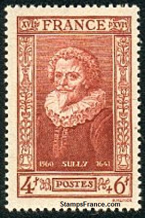 Timbre France Yvert 591 - France Scott B165