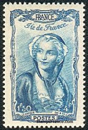 Timbre France Yvert 595 - France Scott B169