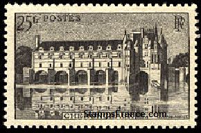 Timbre France Yvert 611 - France Scott 473A