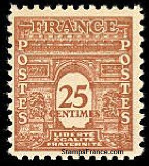 Timbre France Yvert 622 - France Scott OS3