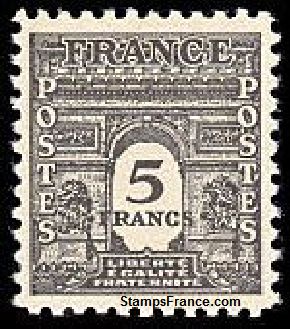 Timbre France Yvert 628 - France Scott OS9