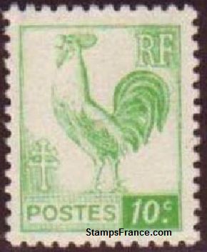 Timbre France Yvert 630 - France Scott 477