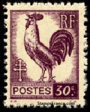 Timbre France Yvert 631 - France Scott 478