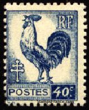 Timbre France Yvert 632 - France Scott 479